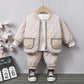 Children's Clothing Boys and Girls Cotton Clothing Suits Cotton Clothing Autumn and Winter Korean Two-piece Set Casual Wear Loose