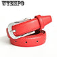 Belt female student simple wild pin buckle belt dress decorative thin belt women's jeans belt
