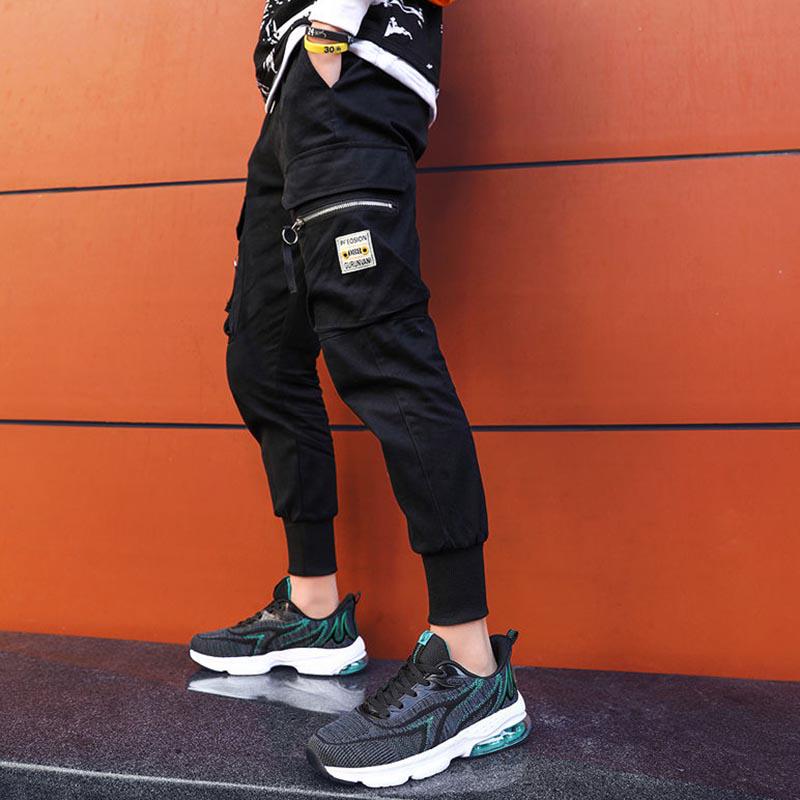 Plus Size 39-45 Men Mesh Sneakers Men Shockproof Breathable Deodorant Running Basketball Shoes Boys Non-slip Wear-resistant Skate Shoes