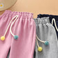 Girls Spring and Autumn Carrot Pants Loose Casual Pants Bloomers Trousers Outer Wear Pants Sports Pants