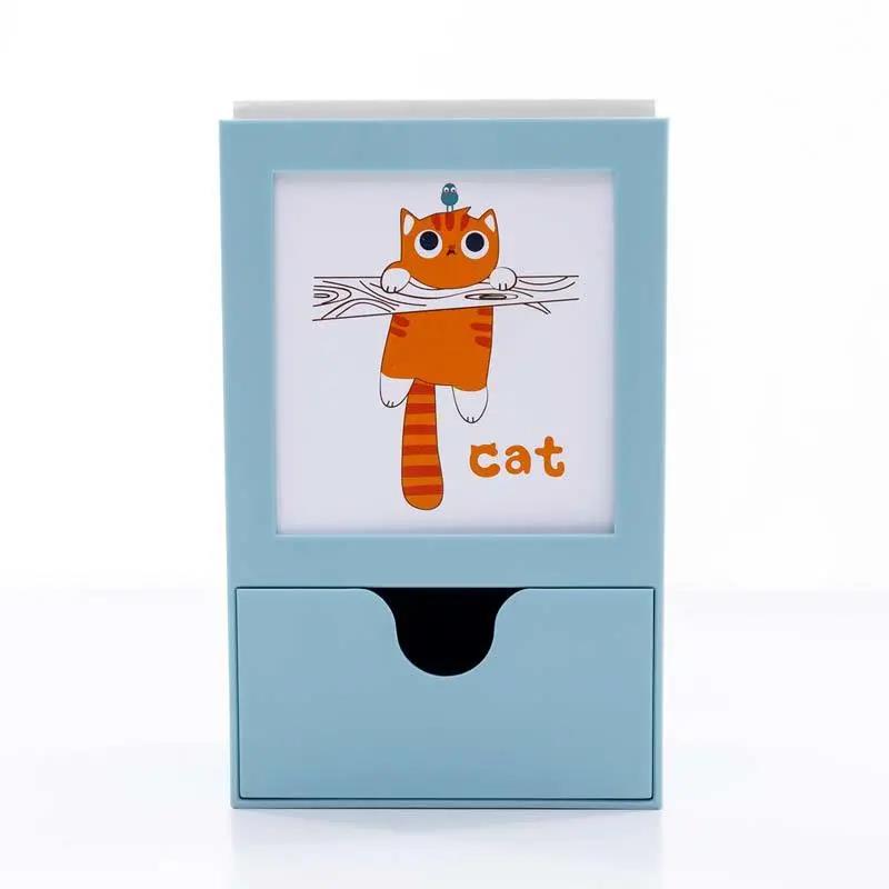 Drawer Pen Holder Ins Stationery Storage Box Creative Student Multi-functional Girl Heart Desktop Decoration Large-capacity Pen Holder