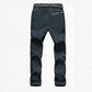 Fall/winter Thickened Assault Pants Men Plus Velvet Thickened Waterproof and Windproof Outdoor Hiking Pants Stretch Fleece Ski Pants