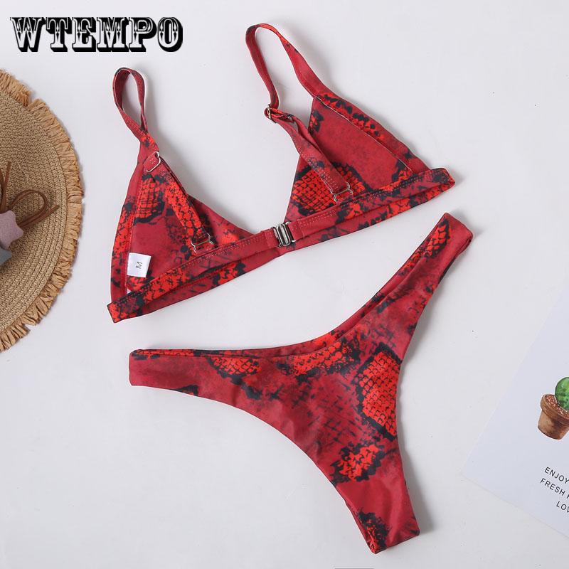 WTEMPO Women's Summer Swimsuit Bathing Beach Swimwear Bikini