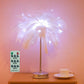Feather acrylic battery operated Table Lamp for bedroom LED Bedside lamp Reading Room art deco lamp