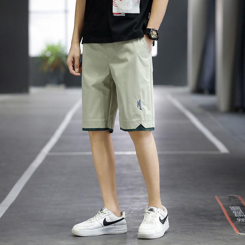 Workwear Casual Shorts Male Running Students Summer Sports Five-point Pants Thin Section Pants Large Size Loose Shorts