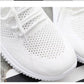 Spring White Shoes Women's Shoes Breathable Sports Mesh Wild Summer Thin Hollow Blank Shoes