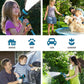 Garden Hose 25ft/50ft/75ft/100ft Expandable Garden Hose Water Hose with 10 Function Nozzle and Durable 3-Layers Latex, Water Hose with Solid Fittings