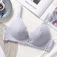 Thin Ice Silk Sexy Skin-Friendly Gathering No Steel Rings Receiving Secondary Breast Ladies Underwear Bra