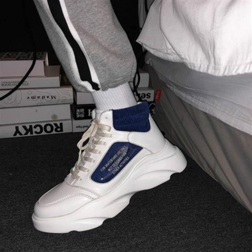 High help daddy shoes net red increase climax shoes Martin boots men's shoes high casual sports