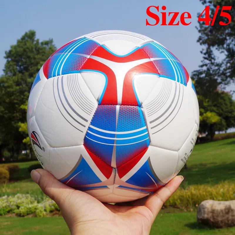 Alientech Soccer Ball PU Leather Football Wearable Explosion Proof Soccer Training and Competition Ball Size 4/5