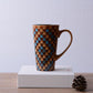 Creative Ceramic Mug With Lid With Spoon Milk Coffee Tea Cup Couples Wedding Lover