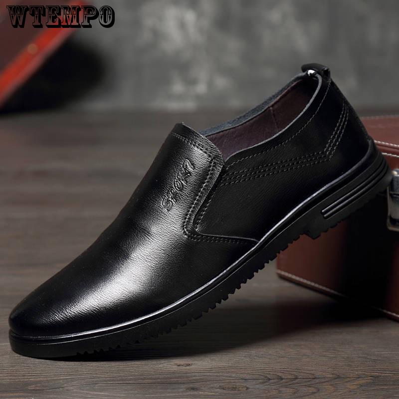 Summer Pointed Toe Mens Dress Shoes Breathable Black Wedding Shoes Formal Suit Office Shoes