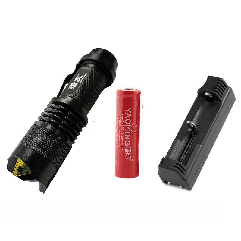 Fluorescent Agent Detection 365nm Ultraviolet Rays Cosmetics Anti-counterfeiting Pen Purple Flashlight Detection Fluorescent Agent Without Lighting