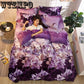 Flannel Suite Bed Four-piece Winter Warm Thicken Cotton Soft Bedroom Home Textile Set