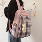 Backpack Female Student Schoolbag Large Capacity Nylon Campus Backpack Female Middle School Student Schoolbag Waterproof Schoolbag