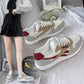 Lightweight Sneakers Women's Casual Women's Single Shoes  Small White Shoes  Sports Net Shoes  Women's Breathable  Comfortable