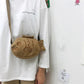Cartoon Fish Shape Canvas Messenger Bag Cute Small Bag Wild Mini Canvas Bag Girl Student Outing Trip Crossbody Bags