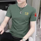 Military T-shirt Men Outdoor Shirt Half Sleeve Elastic Off-road Tee Breathable Casual Quick Dry Top Chinese Army Clothing Summer