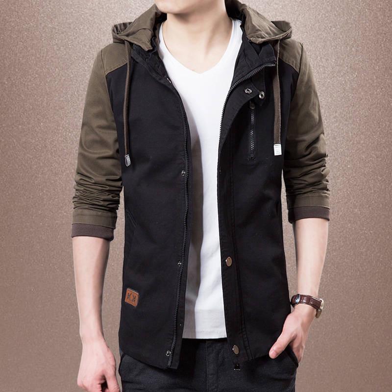 Autumn Mens Bomber Jackets Casual Male Outwear Fleece Thick Warm Windbreaker Jacket Mens Military