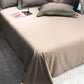 European-style Solid Color Double-sided Ice Silk Four-piece Bed Supplies Silk Slide Diet Water Wash Silk Sheets Were Set of Homes Set