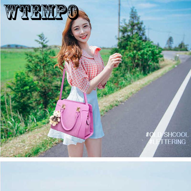 Trendy casual bag four-piece women's fashion wild shoulder messenger bag simple personality handbag