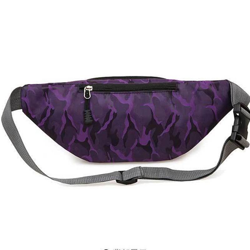 Men's and Women's Chest Bag Texture Waterproof Waist Bag Trend Large-capacity Multi-functional Messenger Wallet