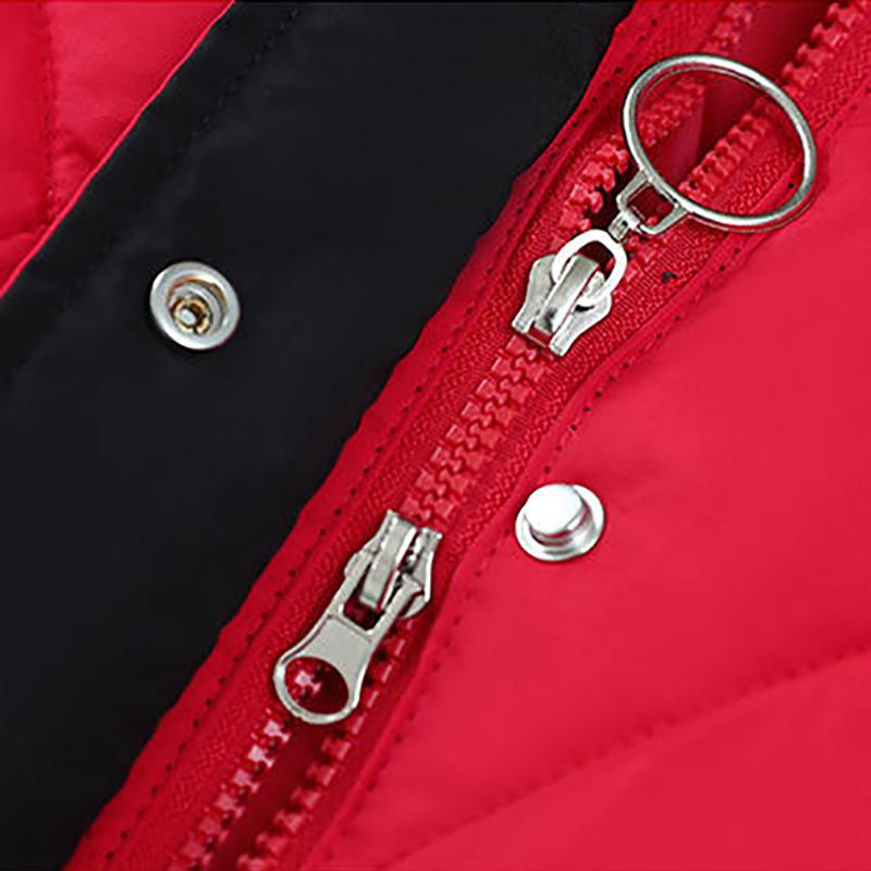 Loose Argyle Hooded Parkas Women Fashion Solid Thick Long Coats Women Elegant Cotton Jackets Female Ladies Winter Jacket