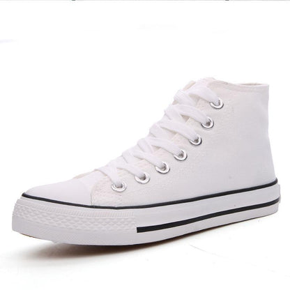 Summer Autumn Women Canvas Shoes Casual Flat Female Cloth Shoes Street Style Ulzzang White Shoe
