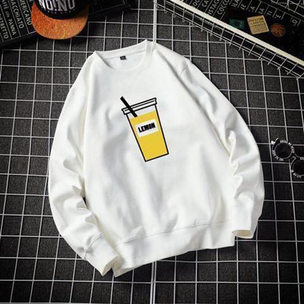 Sweater men's shirt round neck Slim T-shirt spring and autumn long-sleeved men's T-shirt large size