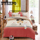 Brand Duvet Cover Fashion 3D Bedding Sets 3pcs Lotus Couple Comforter Cover+pillowcase