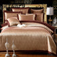 Jacquard Bedding Set Luxury Satin Bed Set Duvet Cover King Queen Bedclothes Bed Linen Sets
