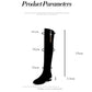 Sexy Slim Fit Elastic Flock Over The Knee Boots Women Shoes Autumn Winter Ladies Over Knee Suede  High Boots
