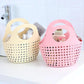 New Bath Basket Portable Large Bathroom Dirty Clothes Basket Storage Basket
