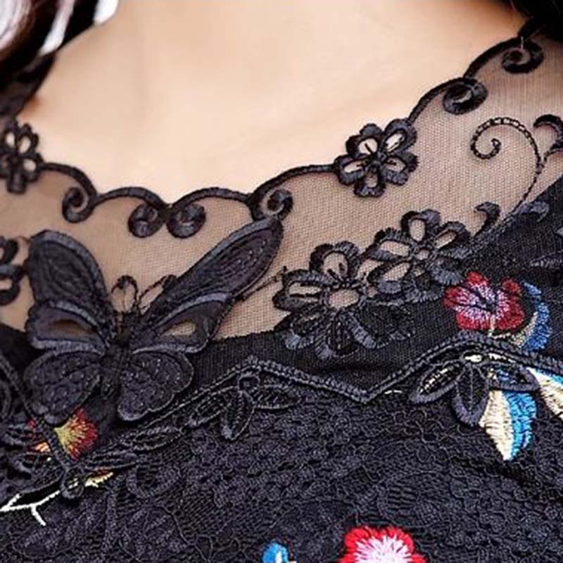 Women's Spring and Autumn Slim Print Round Neck Bottoming Shirt Top Long-sleeved Shirt