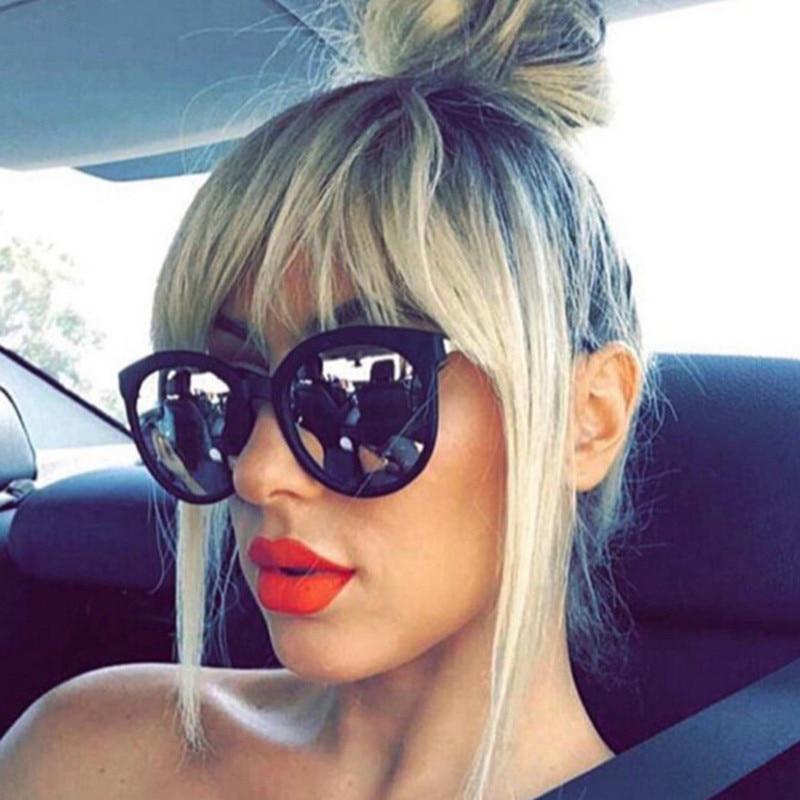 fashion brand sunglasses cat eye pink sunglasses woman shades mirror female square sun glasses for w