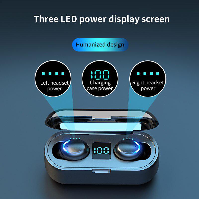Bluetooth 5.0 Earphone Wireless Headphones Earphones TWS Headset Earbuds Handsfree with Charging Box