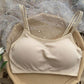 Cross Style Beautiful Back Suspender Vest Gathered Wrap Chest Rag Top Backing Anti Light Hand Holding Girl's Solid Color Bra