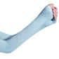 3 Pairs Women Long Gloves Ice Silk Sunscreen Arm Sleeves Sun UV Protection Arm Warmer Half Finger Sleeves