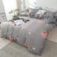 Home Textile American Fashion Leopard Print Bedding Double Quilt Cover Sheet Dormitory Four-piece Set