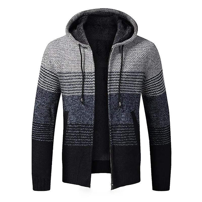 Autumn Jacket Men's Sweater Men's Trend Sweatshirts Casual Youth Loose Large Size Stand-up Collar