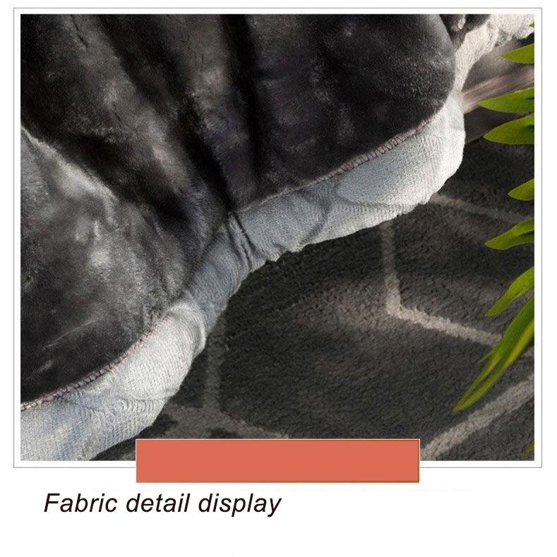 Coral Fleece Thickening Non-shedding Blanket Quilt Bedroom Cover Blanket