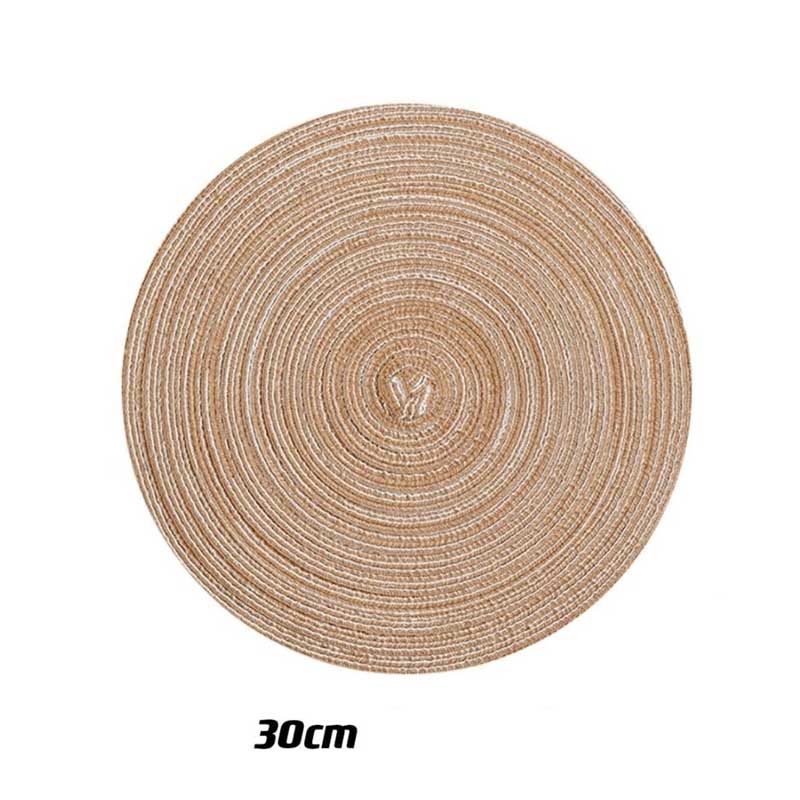 4pcs Nordic Table Insulation Mat Anti-scalding Mat Home Table Mat Table Cloth Mat