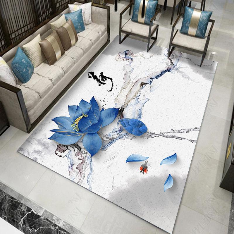 Chinese Carpet Living Room Coffee Table Blanket Home Room Bedroom Bedside Blanket Entry Mat Bay Window Blanket Tatami Mat