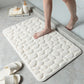 Cobblestone Embossed Bathroom Bath Mat Non-slip Carpets In Wash Basin Rug Shower Room Doormat Memory Foam Pad
