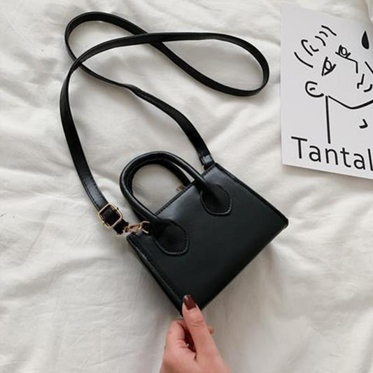 Pure Color Handbags Ladies Casual Fashion Personality Messenger Bags Shopping Shopping Handbags Shoulder Bags