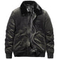 Cotton Clothes Men's Winter Jacket Corduroy Thick Arctic Rabbit Fluffy Collar Loose Plus Size Jacket
