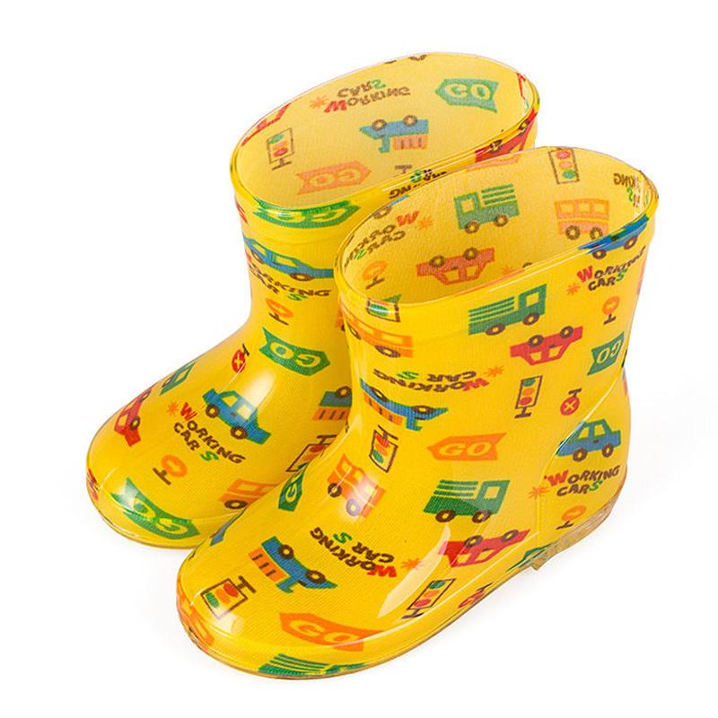 Four Seasons Rain Boots Rain Boots Non-slip Waterproof Lightweight Men's Rain Boots Water Rubber Shoes