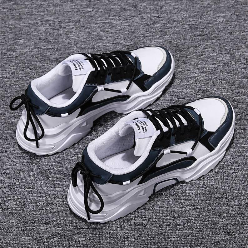 Men's shoes Sports Korean leisure students Wild personality Platform shoes running sneakers