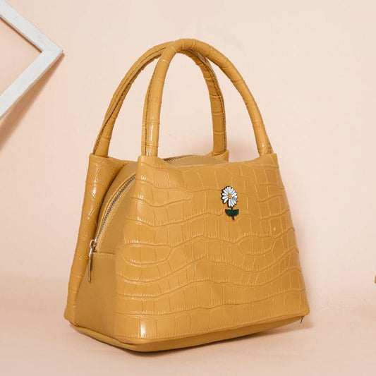 Ladies Fashion Handbags Faux Leather Bags Large Capacity Versatile Shopping Bags