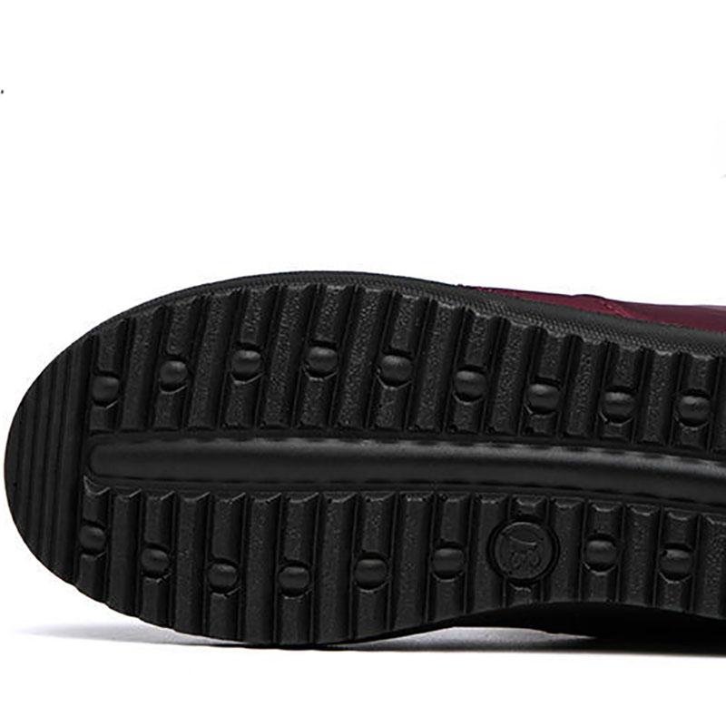 Snow Boots Women Winter In The Waterproof Non-slip Warm Cotton Shoes Thick Bottom Plus Velvet Thick Cotton Boots Large Size